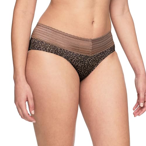 Image of Warner's womens No Pinching No Problems Dig-free Comfort Waist With Lace Microfiber Hipster 5609j