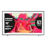 Samsung The Frame Pro 4K Vision AI Smart TV 75'' QE75LS03FWUXZT Modern Frame Design con Wireless One Connect; AI Upscaling, Art Mode, Matte Display, PACCHETTO INTRATTENIMENTO, 2025