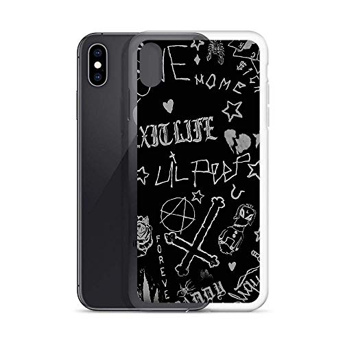 Fghsfrt Compatible With Iphone Xr Case Lil Peep Love Lyrics Quote American Singer Pure Clear Phone Cases Cover #TOP2