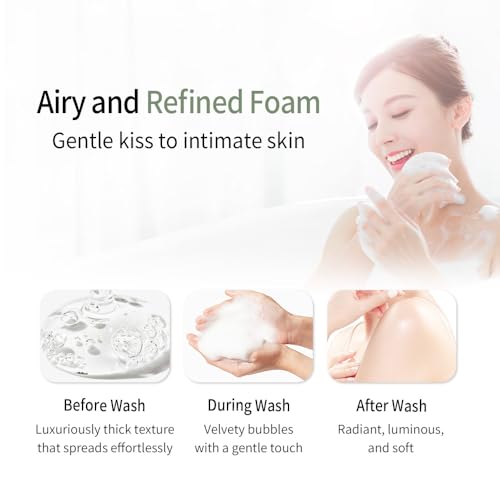 Image of HH Herb & Health Prebiotics Feminine Wash for Women, Moisture Boost, pH3.6 Cleanser with Botanical Extracts, Hydrating Intimate Care for Odor, Dry Skin, Rose Scent