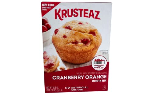 Cranberry Orange Muffin Mix Krusteaz 2-Pack 18.6Oz: Krusteaz Cranberry Orange Muffin Mix Delicious And Easy To Make, 2 Boxes With Captivamkt Refrigerator Magnet #TOP4