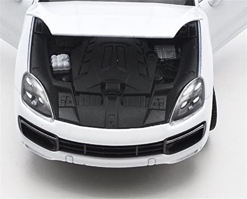 Car Diecast Model Alloy Car Model Diecasts & Toy Vehicles Collect Car Toy Boy Birthday Gifts 1/24 For Porsche For Cayenne For Turbo (Color : Black) #TOP4