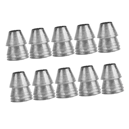 IWOWHERO 10 Pezzi Cuneo D' Spaccata Sostituzione Di Sopravvivenza Maniglia Scissione Di Tritare Cuneo Robusto Cuneo in Metallo Per Silver Ferro Da Stiro