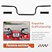 Heavy Duty Handlebar W/Grips for Polaris Sportsman Hawkeye Trail Blazer Boss 300 325 330 400 500 570 700 800 2006-2019 5244581-067 5413578-070