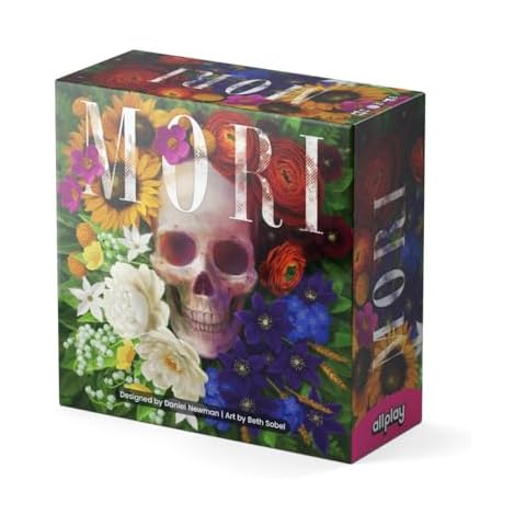 ALLPLAY Mori Board Game - Trick-Taking Strategy Card Game Where Dice Break The Rules - 3-5 Players - Great Board Game for Families and Adults - Full of Tricky, Clever Decisions Cover