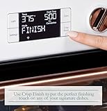 Café Couture Oven with 14 essential cooking modes, including Air Fry, CrispFinish, Bake, Broil, Roast, Toast, Pizza, WiFi & Smart Connected, Voice Control, Countertop Small Appliances, Matte White
