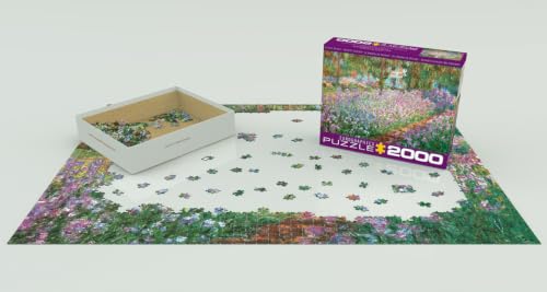 Rompecabezas EuroGraphics, Monet's Garden, 2000 piezas, de Claude Monet miniatura 2