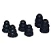 New Triple Flange Replacement Earbuds Eartips 3 Pairs (S, M, L) for Monster Beats Dr. Dre Tour, Powerbeats, urBeats, Gratitude, NCredible N-Ergy in-Ear Stereo Earphones