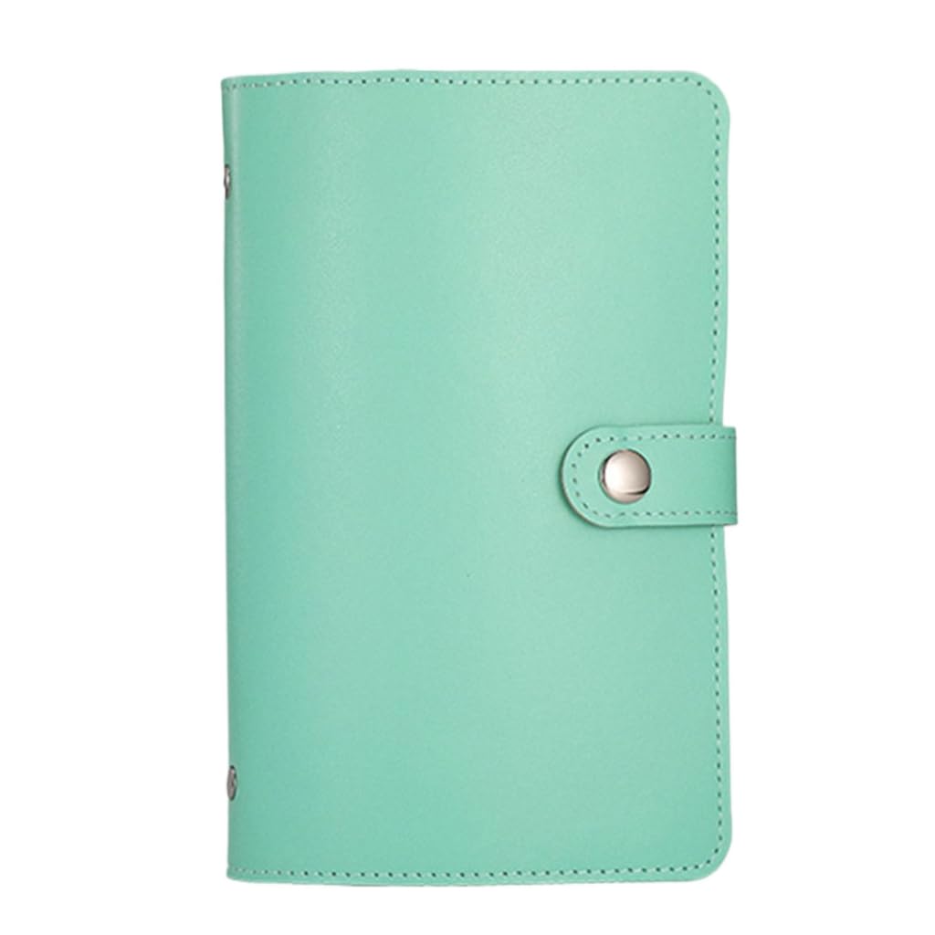 GMBYLBY Paper Money Collection Album 50 Pockets Leather Holder Currency Storage