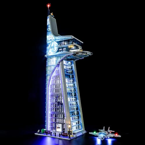 LED Light Kit Compatible with Lego Avengers Tower Set, Compatible with Lego 76269 (Lights Only, No Models)