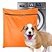 Eayoly Borsa da Bagno per Animali Domestici | Borsa per Il Lavaggio dei peli di Animali Domestici di filtrazione Realizzata con Poliestere di Alta qualità | Borsa a Rete fine per Pulizia