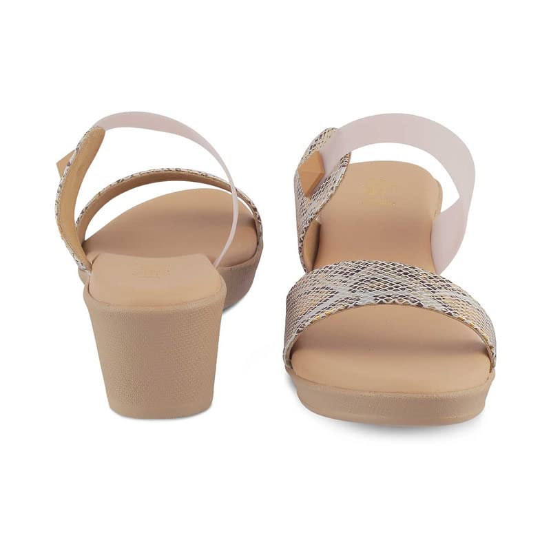 Image of tresmode Women Dress Wedge Sandals