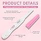 5 Stück Schwangerschaftstest Kombipack, Schwangerschaft Streifen Schnelles Test, Schwangerschaft Wochenbestimmung, Pregnancy Test, Schwangerschaftstest Frühtest, Rosa