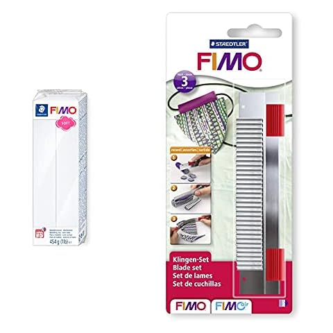 Staedtler 8021-0 Fimo Soft Pasta para Modelar de Color Blanco Cover