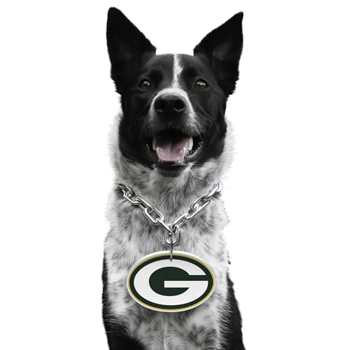 Littlearth NFL Pet Fan Chain Green Bay Packers