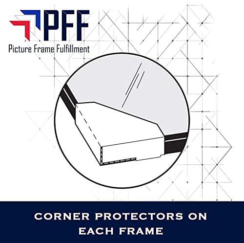 Puzzle Frame | Picture Frame | Poster Frame | Puzzle Frame| 1.25 Inch Black Mdf Frame | Plexi Glass And Hanging Hardware Included | (18X24) #TOP4