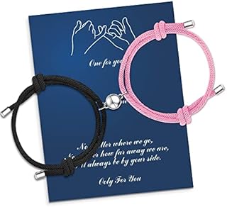 Pärchen Armband Magnet,Paar Armbänder Partner Armband, Fernbeziehung Armband Liebes Armband Für Paare,Geschenke Für Freund,Freundin,Sein Und Sie Valentinstag Armband,Armband Geschenk Für Paare