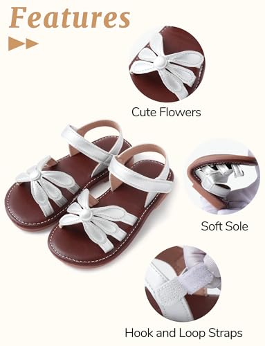 Happy Cherry Girls Sandals Summer Open Toe Outdoor Flat Casual Beach Dress Shoes2