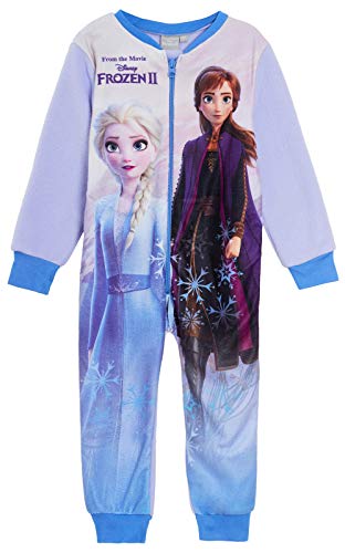 Disney Frozen - Pijama para niña con diseño de Frozen azul 3-4 Años