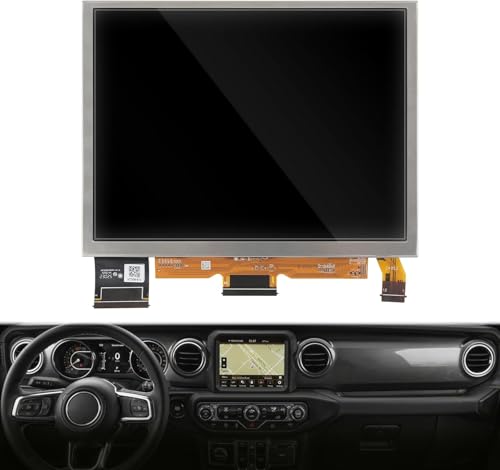 8,4' Uconnect 4 4C UAQ LCD Bildschirm kompatibel für Jeep Dodge Challenger Grand Cherokee Chrysler und RAM 2018-2023 TDO-XGA0840 TDO-XGA084 BLM96100 LCD Touch Monitor Navigation Digitizer Car Display