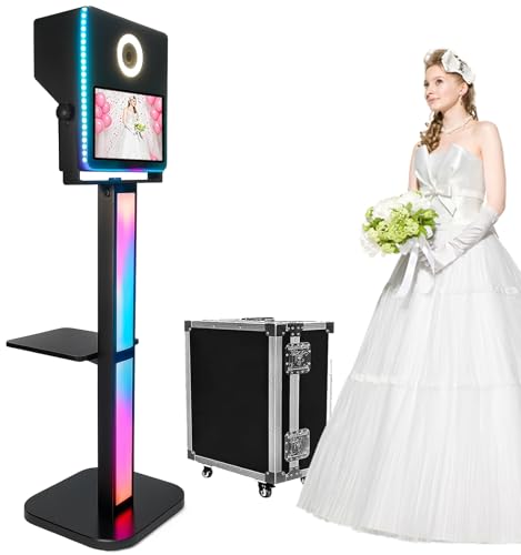 Magic Mirror Photo Booth 15.6" Touch Screen with RGB Lights