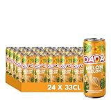 DADA Boisson Gazeuse Saveur Melon, Canette 33cl, Lot de 24