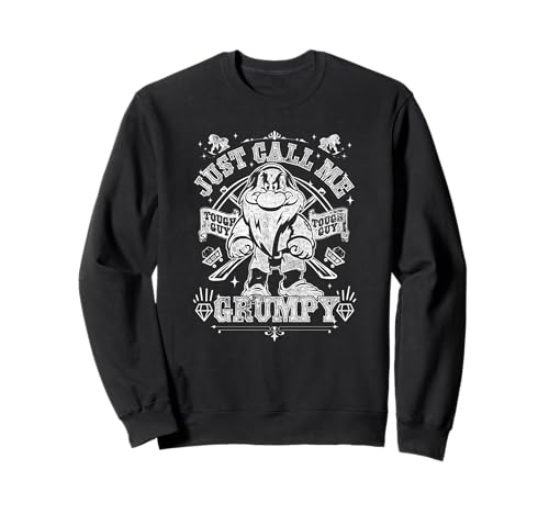 Sweat Grumpy Disney Blanche Neige pull officiel en coton confortable