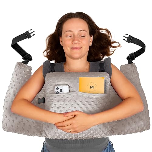 MOYOAMA Post Mastectomy Pillow with Strap & Washable Cover