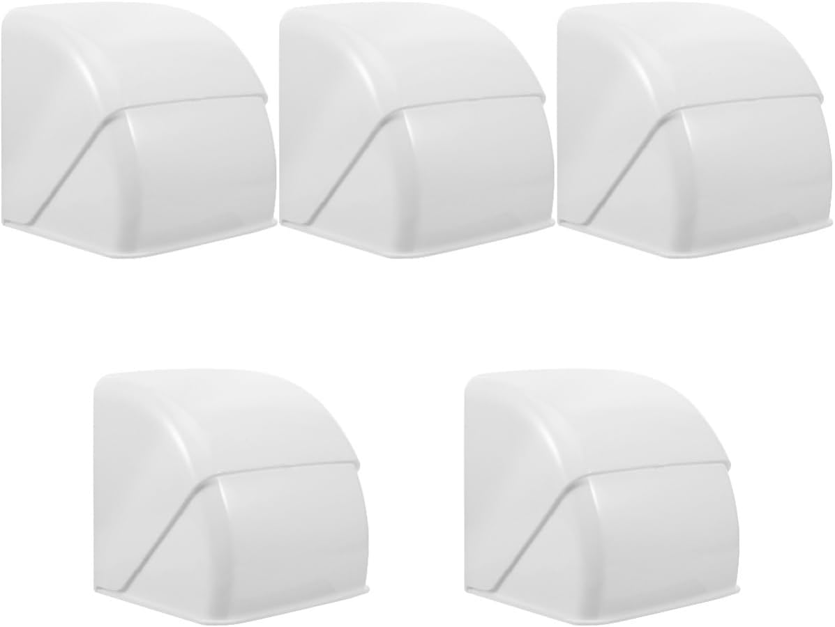 5pcs Outdoor Electrical Outlet Cover Plastic for Wall Receptacles Easy Installation for Homes Offices and More