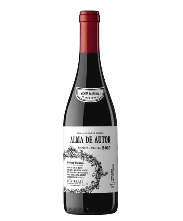 Vino Tinto Alma de Autor. Barrica. Mencía Arauxa. D.O.Monterrei. (2020, 2)