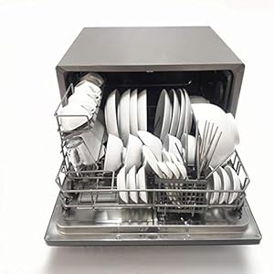 Tafelblad Vaatwasser Draagbare UV Vaatwasser Keuken Vrijstaand En Ingebouwd Vaatwasser Automatisch Wasdrogen 360 ° Uitgebreide Decontaminatie Voor Home Restaurant Hotelgebruik