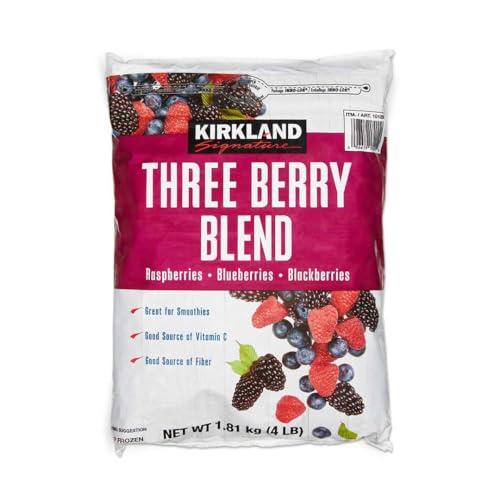 Listado de Congeladores los mejores 5. 39 Kirkland Mezcla de Tres Moras Signature 1.8kg (Congelado)
