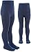 Produktbild LaLoona 2er Paack Baby und Kinder Strumpfhosen - Set 2x elastische Babystrumpfhosen mit breitem Bund und hohem Baumwolle Anteil - Dunkelblau - 50-56