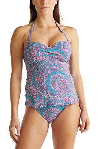 Esprit Knox Beach Padded Bandeau Tankini BC Sujetador, 430, 36 D para Mujer