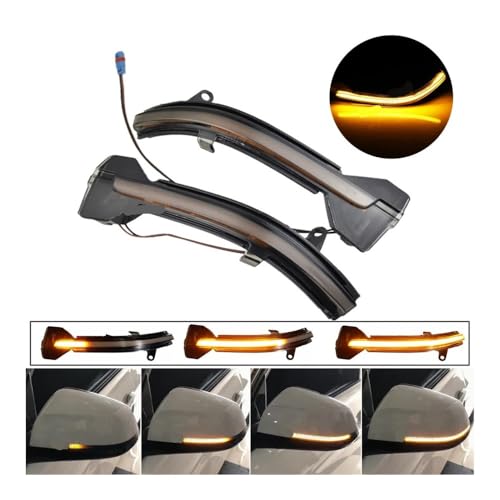 Luces señal giro secuenciales con parpadeo dinámico para BMW F10 F11 F07 F06 F12 3