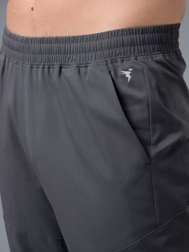 Image of TECHNOSPORT Men's Regular Fit Track Pant with SPF50+, Quick Dry Properties for Running, Gym, Sports and Regular Use