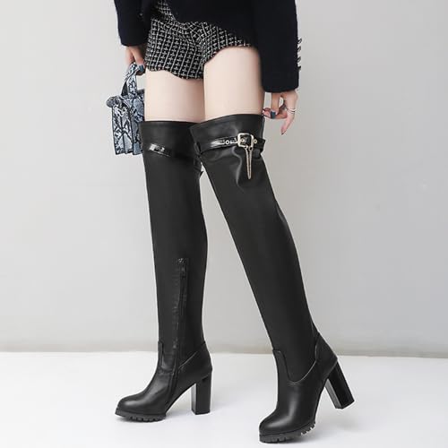 Bottes de pole dance et discothèque à talons de 9cm pour vos soirées