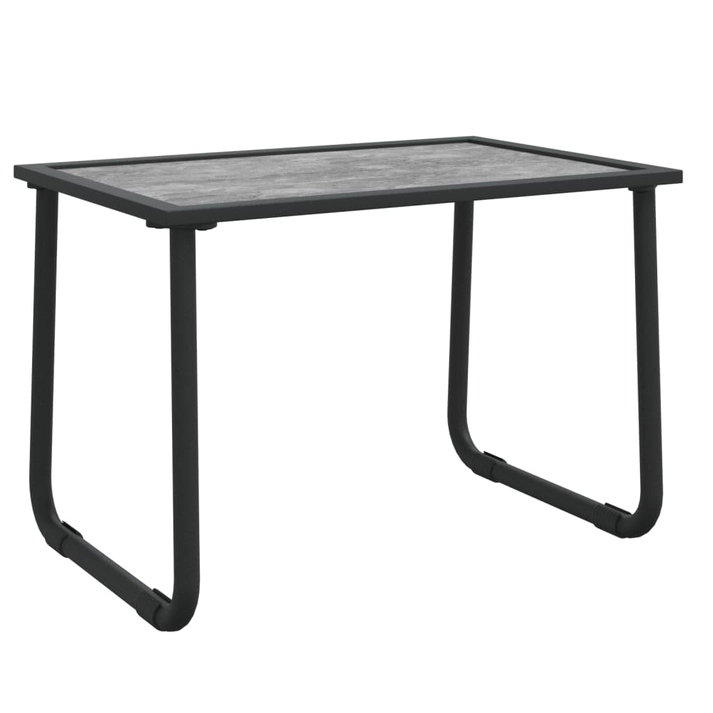 3-częściowy zestaw wypoczynkowy ogrodowy, stal antracytowa, tekstylen, nowoczesny, 60 x 40 cm, meble outdoorowe, na balkon, taras, wygodny zestaw do siedzenia