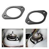 Bevinsee Rear Strut Tower Shock Mount Compatible with BMW E46 E30 E36 Z3 Z4 33526772864 Heavy Duty Reinforcement Plate Set E46 Accessories