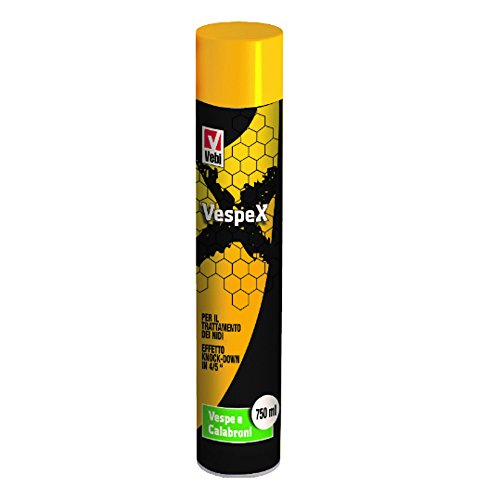 VESPEX INSETTICIDA AEROSOL 750 ml IDEALE PER CONTROLLARE E COMBATTERE VESPE E CALABRONI
