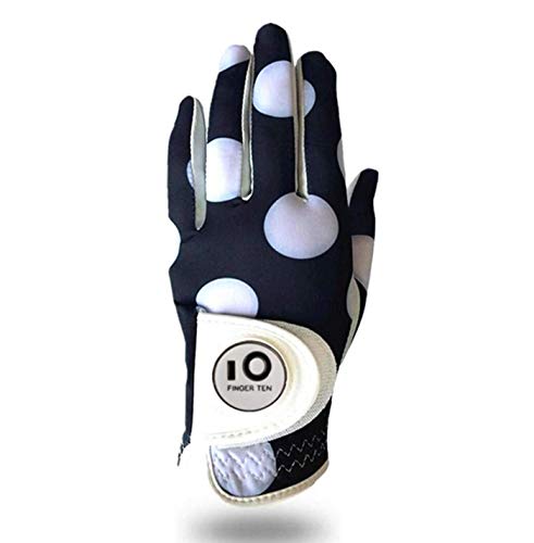 Golf Gloves Women Left Hand Right Cabretta Leather with Ball Marker Full Finger/Nail Colors Value Pack - Image 3