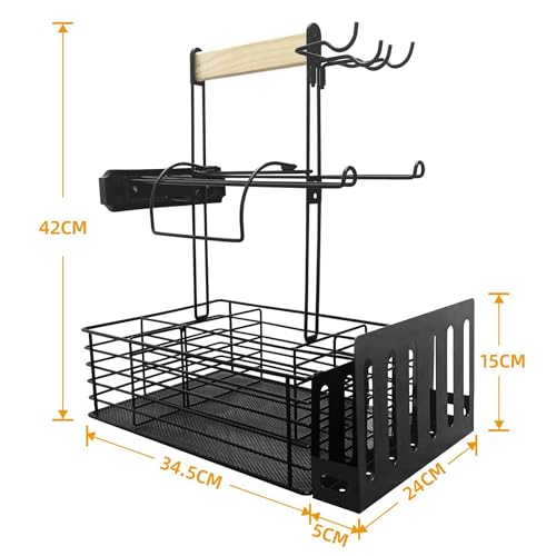 Organizador para parrilla portátil CANSHOW Grill Caddy miniatura 5