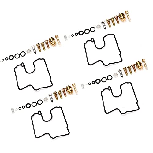 Kit de Réparation de Carburateur, 60 Pièces de Remplacement de Kits de Réparation de Carburateur de Moto pour GSX-R 600/VL1500 INTRUDER 1500
