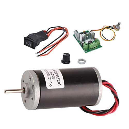 Moteur à aimant permanent CC 6V-24V à haute torsion pour robotique
