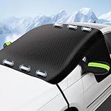 Cubierta Parabrisas de Coche, para Renault Escape Captur Talisman Laguna Resistente al Agua,Polvo,Escarcha Protector Luna Coche Cubierta Funda Parabrisa Delantero,A