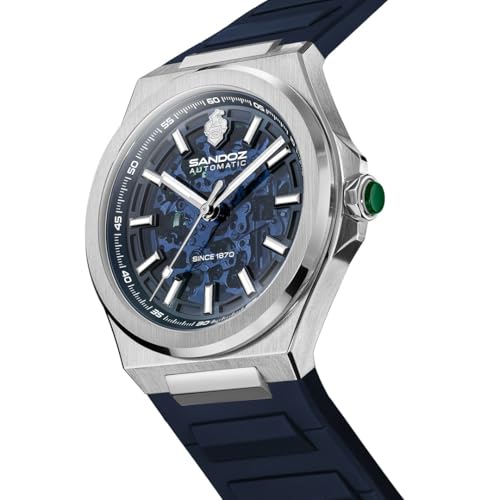 Image of SANDOZ Chanet Premium Translucent Dial Automatic Watch for Men - SZWGR0000822