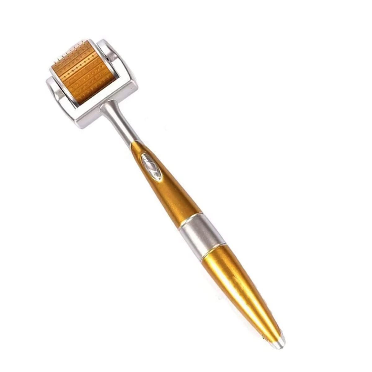 Biella™ Professional Microneedling Dermaroller 0.75mm - With Individual 192 Titanium Micro Needles for Face Body Scalp Beard Hair Growth