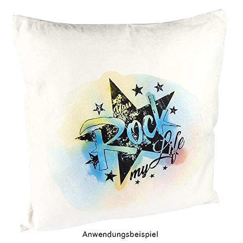 Ideen Mit Herz Pochoir Sérigraphie | Motif + Inscription | 32,5 Cm X