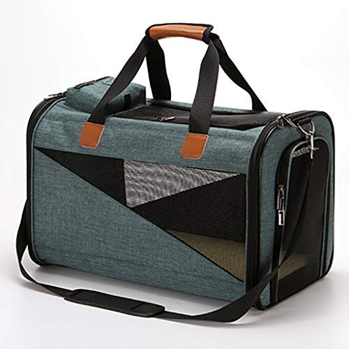 Haustier Rucksack Pet Herbst und Winter-Out Mini-Katzen-Tasche Slanting Tragbare Cat-Falte Katze Käfig Hund Imbiss Warm Schulter-Rucksack Cover