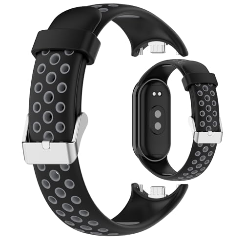 Correa de silicona para Xiaomi Band 9 compatible miniatura 4
